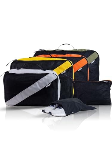 CarryPro Polyester Packing Cubes Travel Organizer, 6 Pcs — view 1 of 6