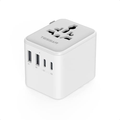 TESSAN 17W GaN Universal Travel Adapter Worldwide — view 1 of 7
