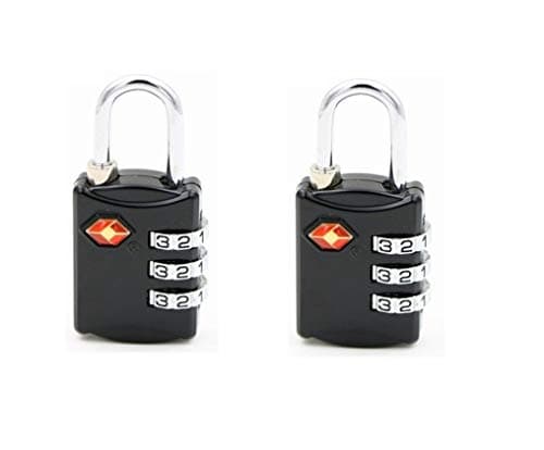 EzLife Zinc TSA 3-Digit Lock (Pack of 2) — view 1 of 9