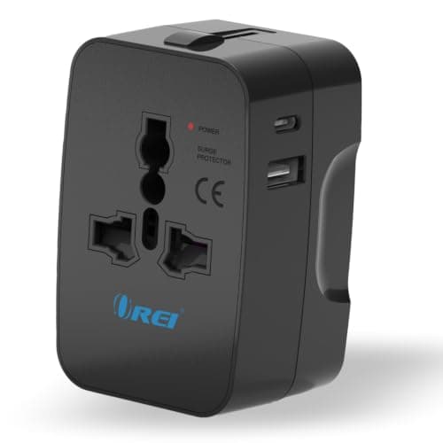 OREI 3-in-1 Universal Charger Adapter with Type C — view 1 of 8