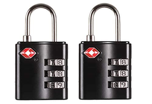 Inditradition Steel TSA 3-Digit Lock (Pack of 2) — view 1 of 7