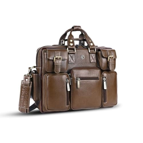 Hammonds Flycatcher Brushwood Leather Office Bag — view 1 of 7
