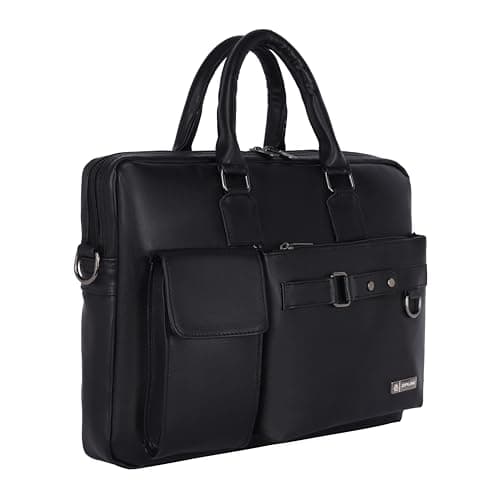 Zipline Faux Leather Laptop Messenger Bag — view 1 of 9