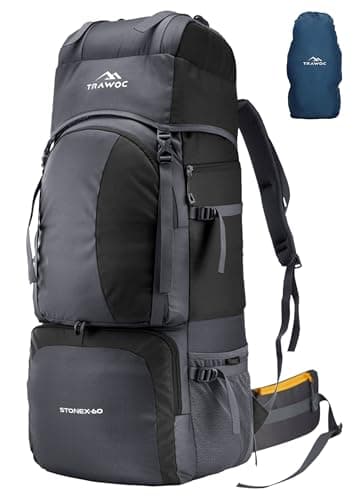 TRAWOC Stonex 60L Travel Backpack (HK001)