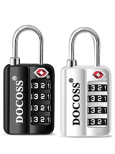 DOCOSS-116 Metal TSA 4-Digit Lock (Set of 2) — view 1 of 9