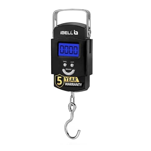 iBELL LS050M Portable Luggage Weighing Scale (50 kg, Stainless Hook) — view 1 of 6