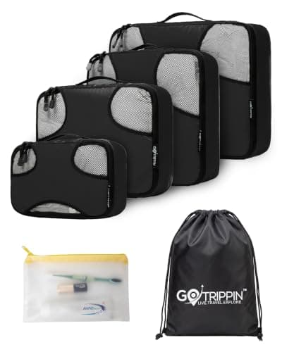 GoTrippin Packing Cubes 6-in-1 Water Resistant Travel Organizer Set — view 1 of 6