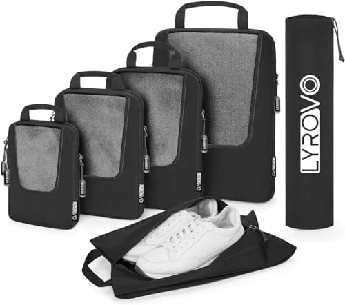 Lyrovo 6 Set Compression Packing Cubes — view 1 of 5