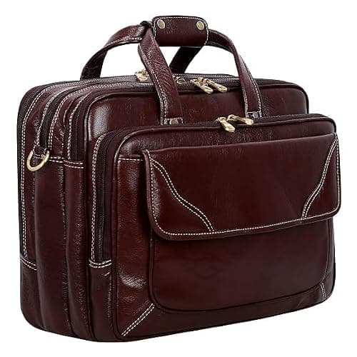 RICHSIGN Leather Accessories Kona FC Full-Grain Briefcase — view 1 of 7